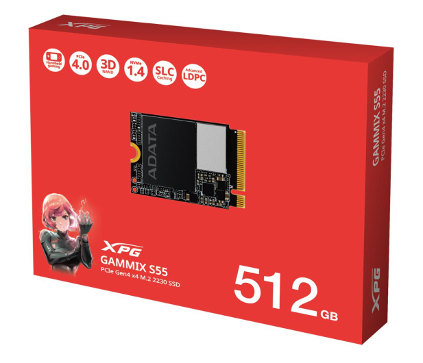 Adata 512GB M.2 SGAMMIXS55-512G-C - 1221741 - zdjęcie 3